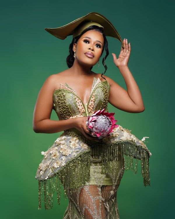 Green Protea Gown - Image 3