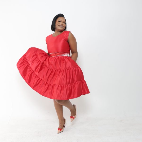 Genevieve Sleeve-less Dress - Image 2