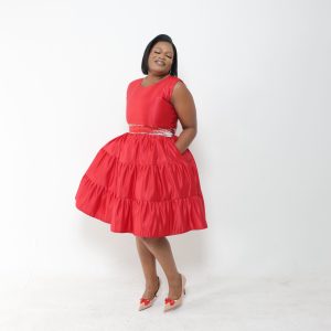 Genevieve Sleeve-less Dress